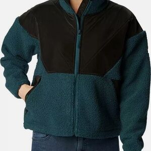 NWT Columbia Uphill Edge Fleece Full Zip Pullover